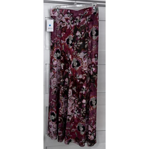 NWT Misa DALITA Skirt Beautiful Fall Tones Size M Below Knee Flowing MSRP$169 - Picture 1 of 8